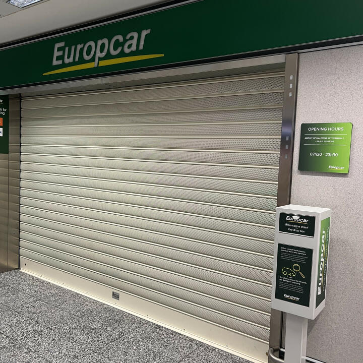 Europcar 1 star review on 18th October 2022