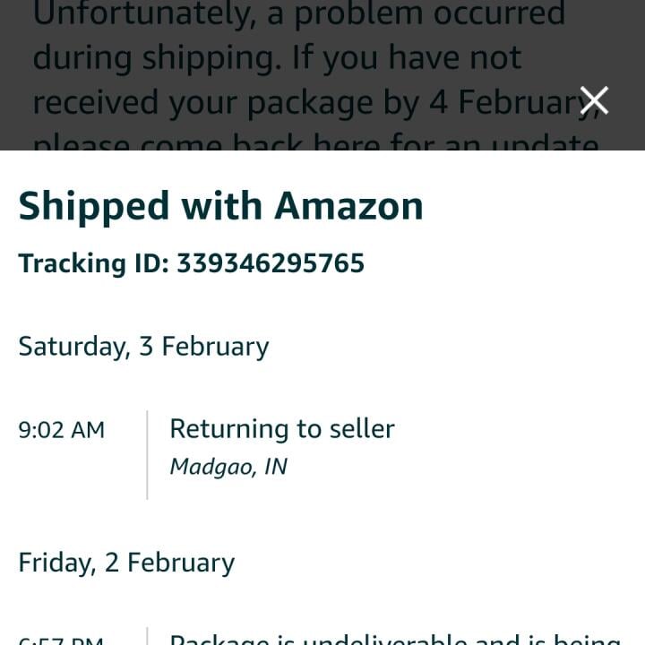 Amazon India 1 star review on 3rd February 2024