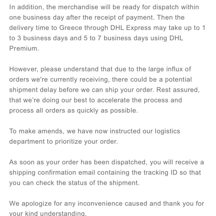 mytheresa.com 1 star review on 16th March 2024