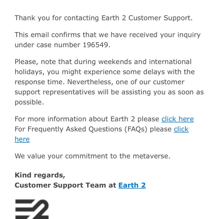 earth2.io 1 star review on 27th March 2024
