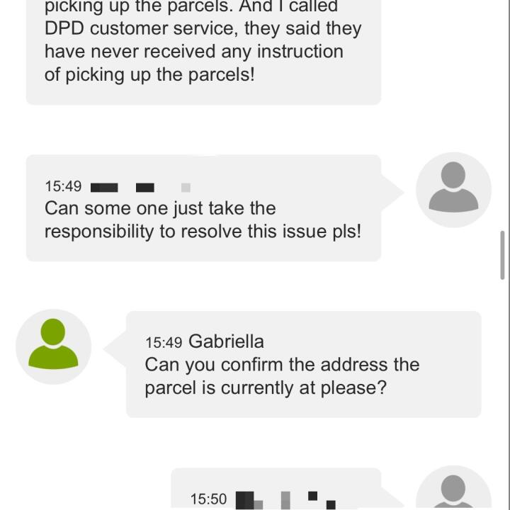 DPD Local 1 star review on 17th March 2021