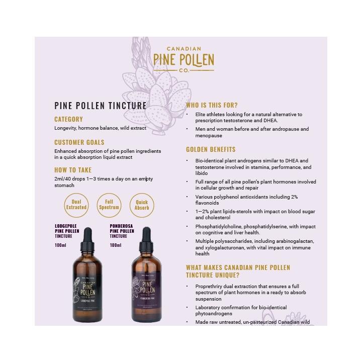 Canadian Pine Pollen 3 star review on 22nd January 2021