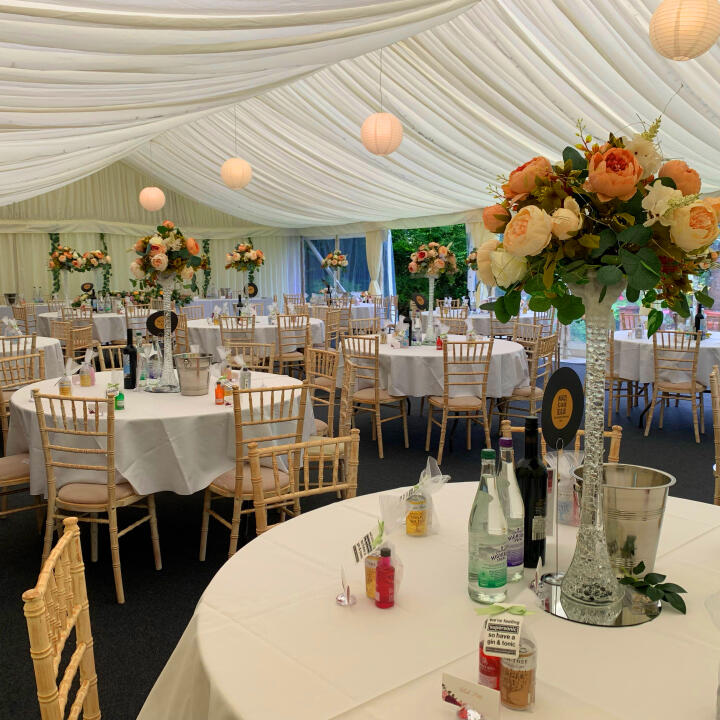 Bay Tree Events - Marquee & Furniture Hire 5 star review on 6th July 2021