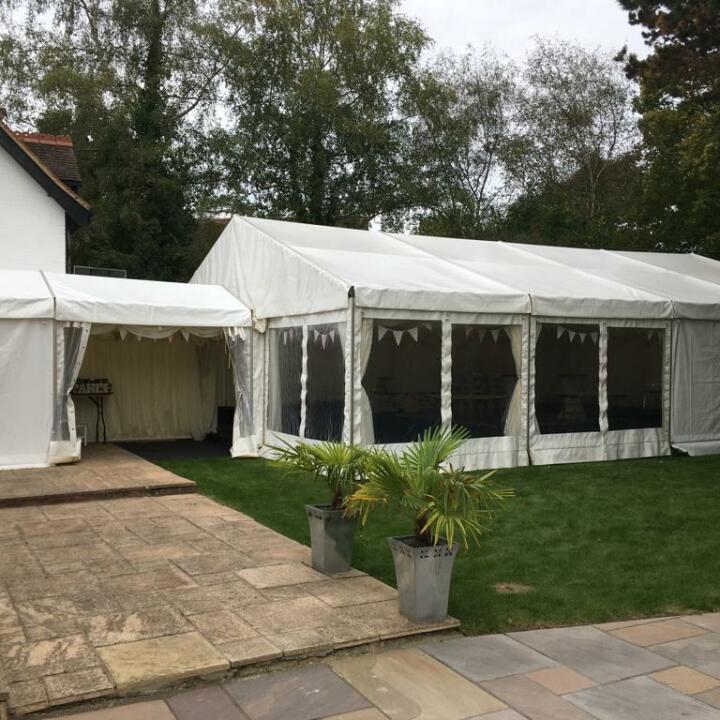 Bay Tree Events - Marquee & Furniture Hire 5 star review on 16th January 2021
