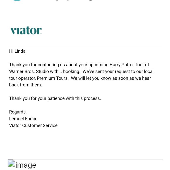 Viator 1 star review on 14th July 2022