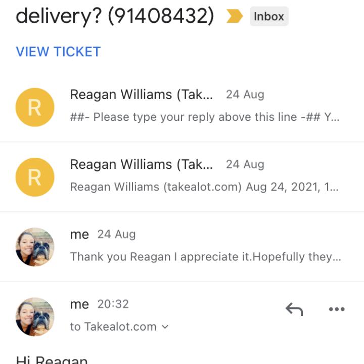 takealot 1 star review on 26th August 2021