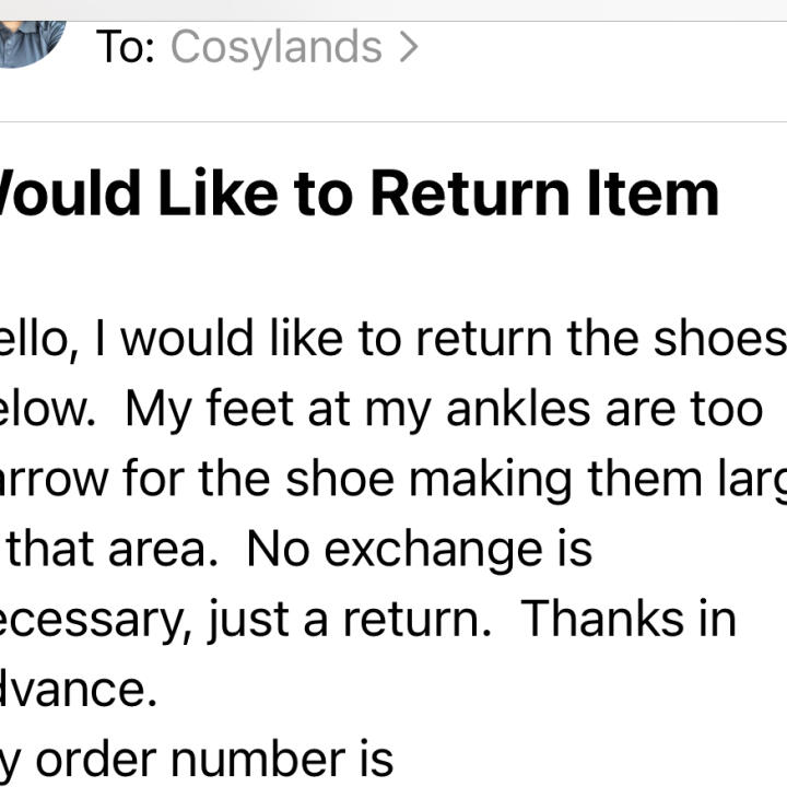 www.cosysandals.com 1 star review on 20th May 2022