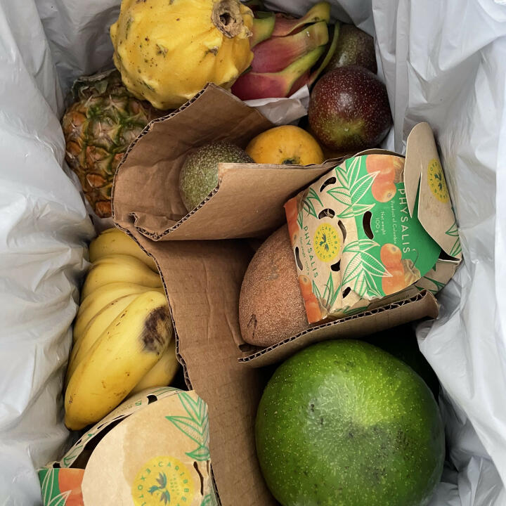Tropical Fruit Box 4 star review on 24th May 2023