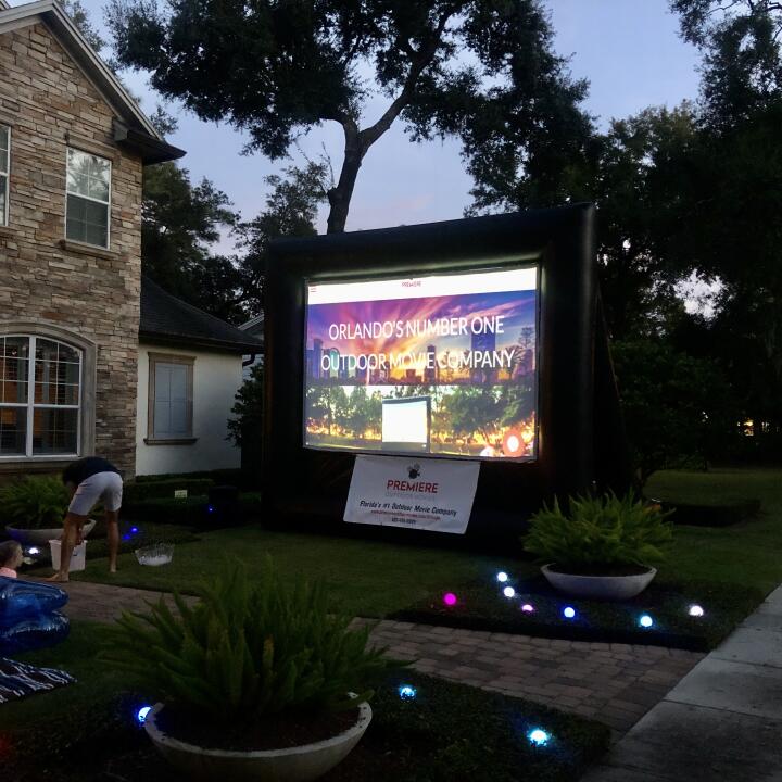 Premiere Outdoor Movies 5 star review on 5th December 2019