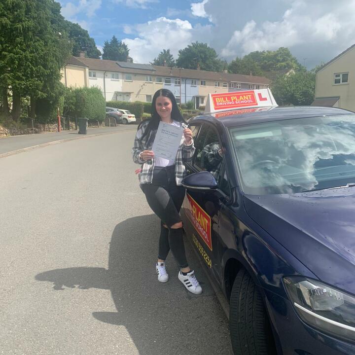 Bill Plant Driving School 5 star review on 7th July 2021