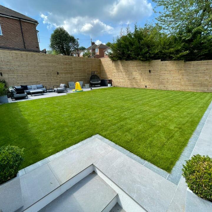 the lawn turf laying company 5 star review on 23rd July 2021