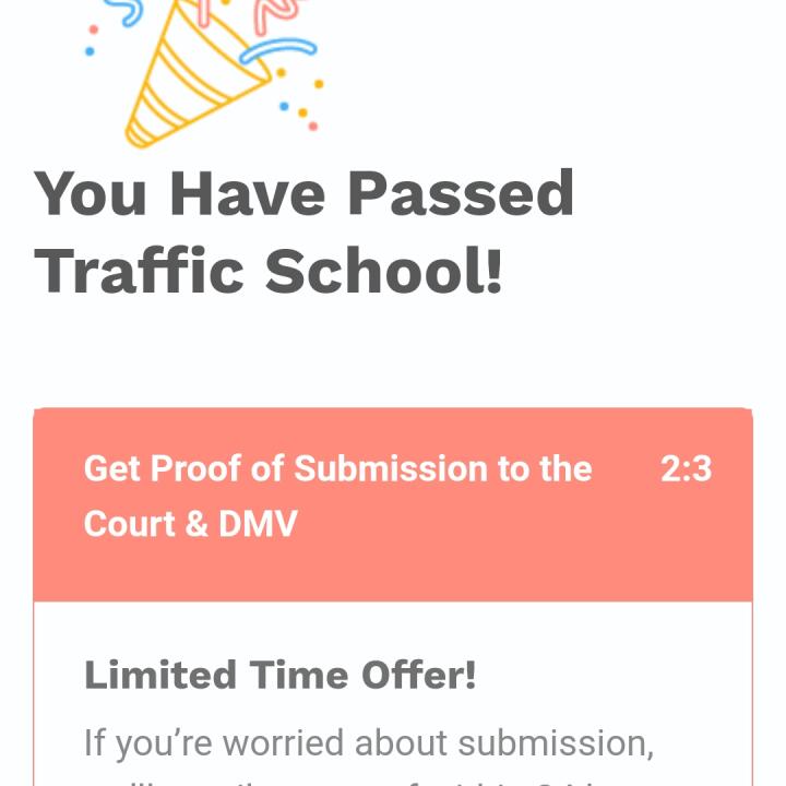 Best Online Traffic School 5 star review on 15th April 2024