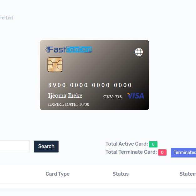 Fastcoincard Limited 1 star review on 28th May 2022