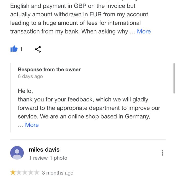 eXXpozed 1 star review on 21st May 2020