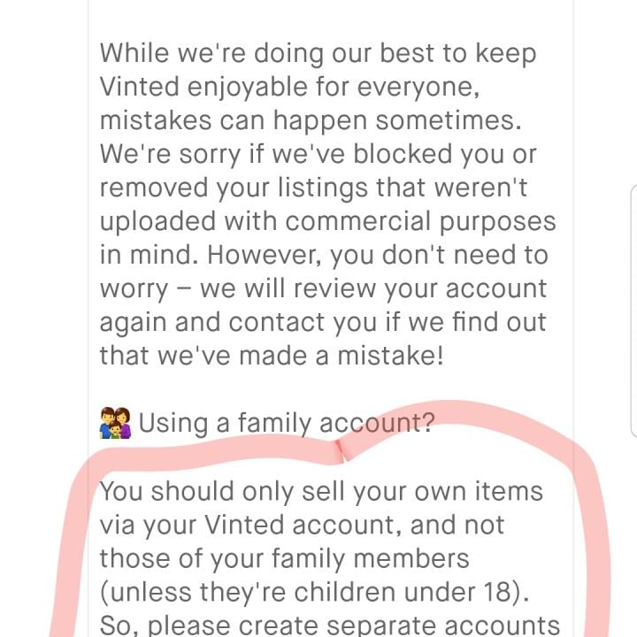 Vinted 1 star review on 15th May 2022