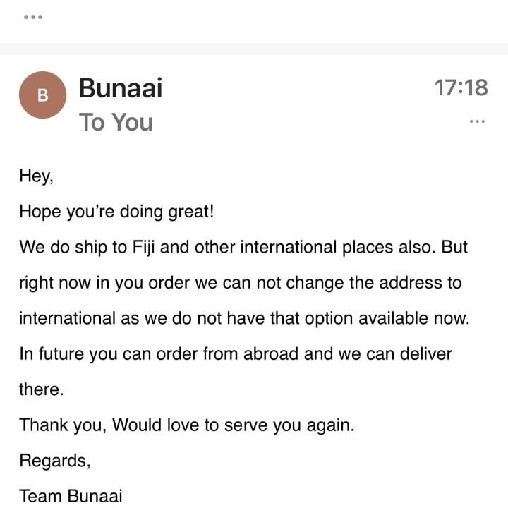 Bunaai.com 1 star review on 5th March 2024