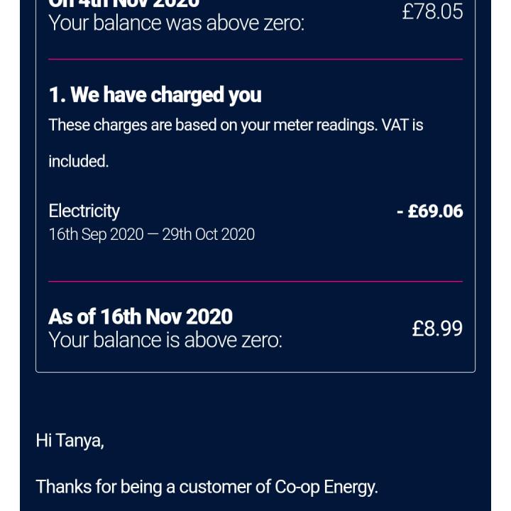 Octopus energy 1 star review on 17th November 2020