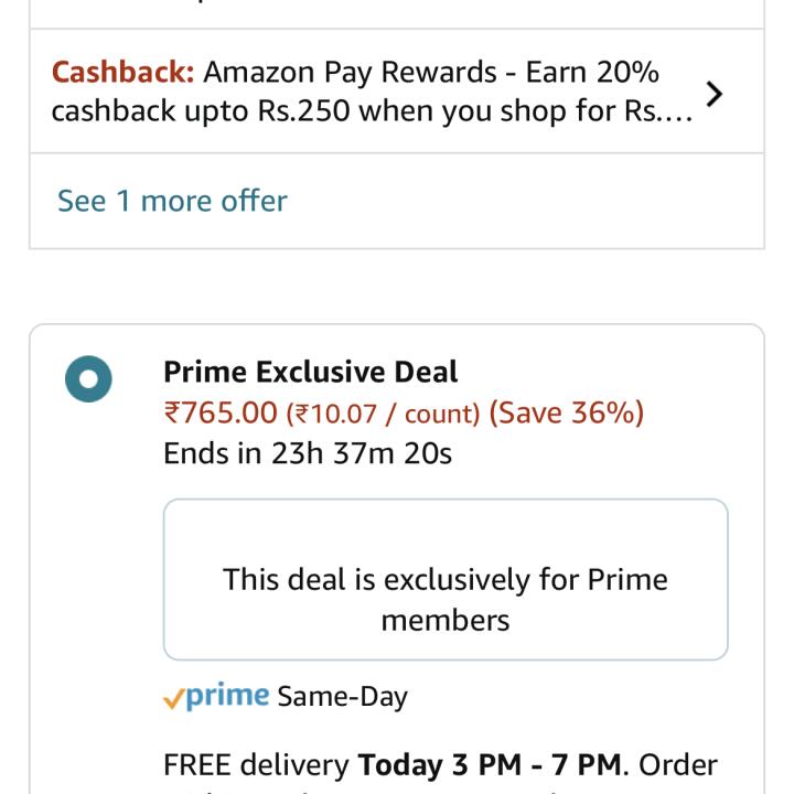 Amazon India 1 star review on 4th August 2022