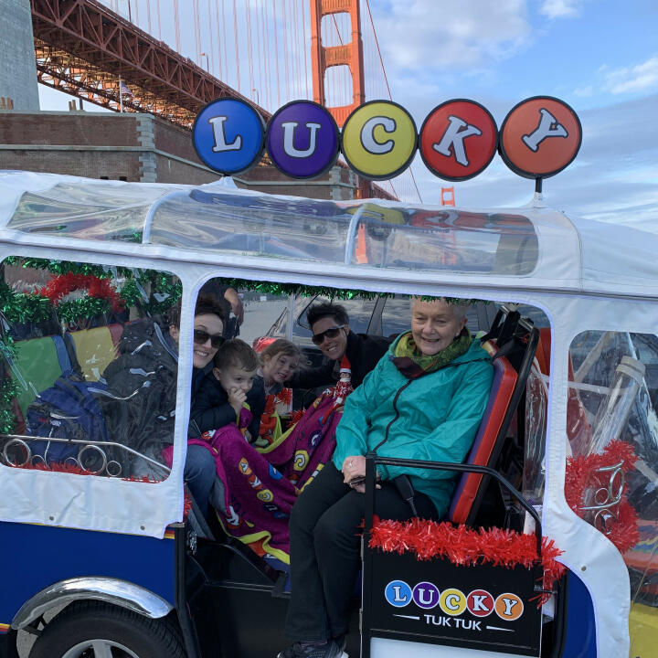 Lucky Tuk Tuk Tours & Beer Crawls San Francisco 5 star review on 20th December 2019