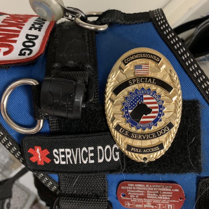 serviceanimalbadge-com 5 star review on 27th August 2019