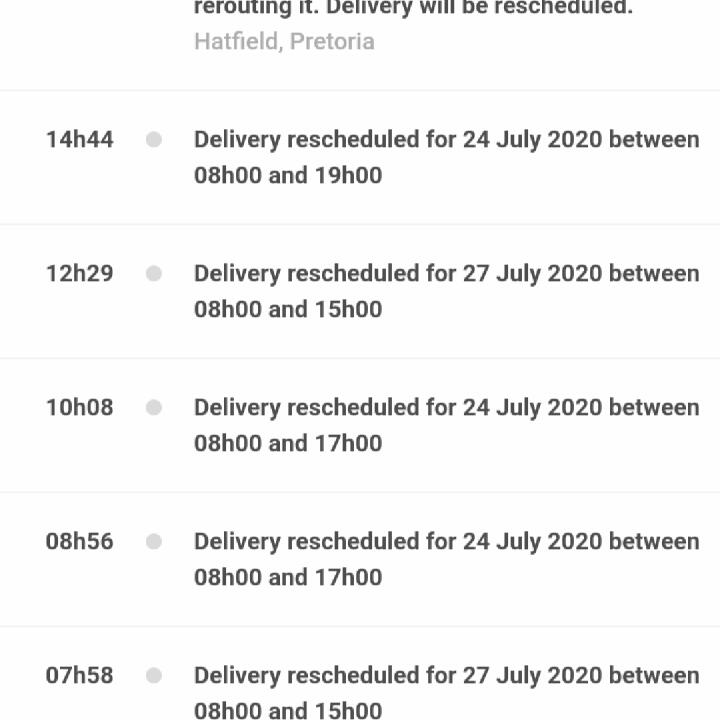 takealot 1 star review on 26th July 2020