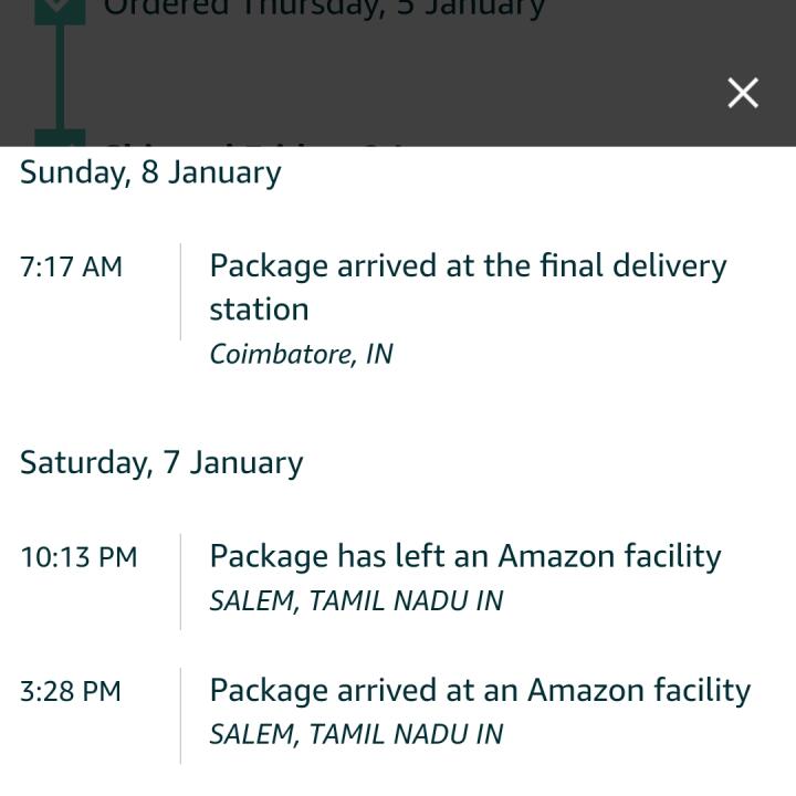 Amazon India 2 star review on 9th January 2023